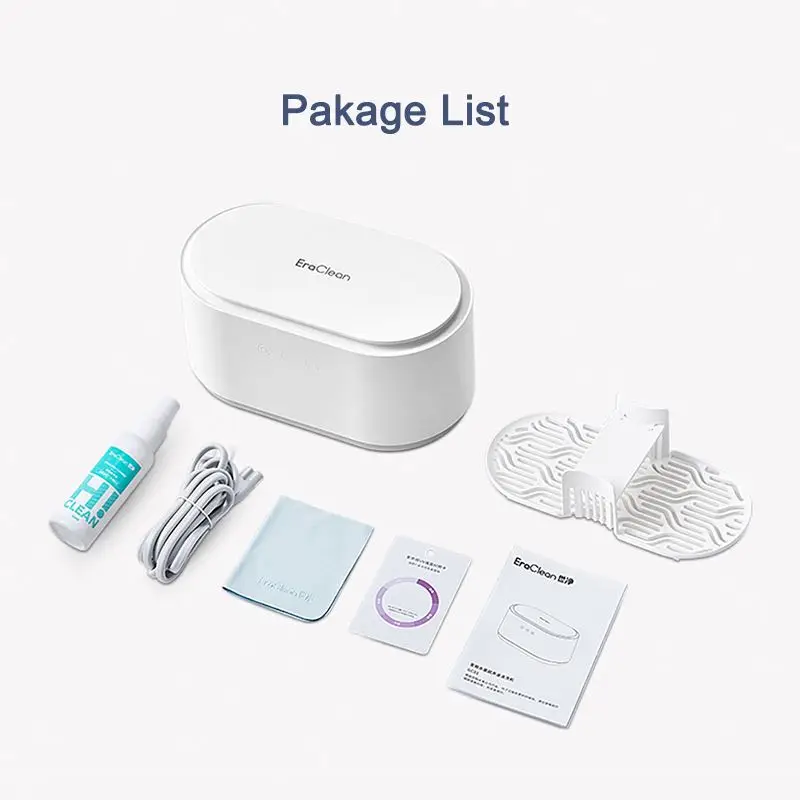 Ультразвуковой очиститель Xiaomi Mi Youpin Mijia Eraclean 40 Вт 600 мл