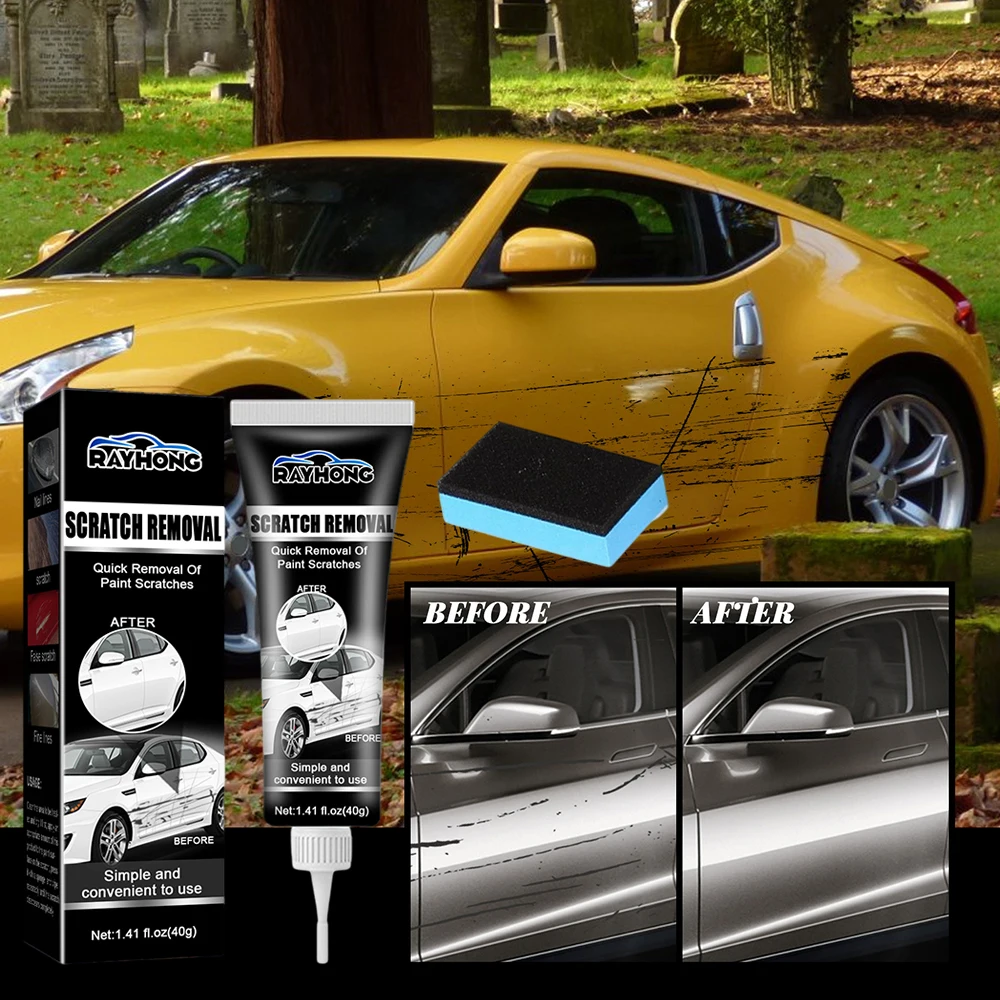 

2021 Professional Car Scratch Repair Cream Multipurpose Car Polish Scratch Remover Automotive Paint & Paint Supplies