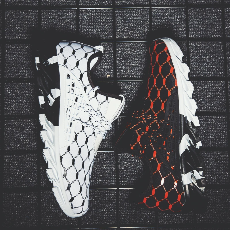 Big Size Men Shoes Light Breathable White Sneakers Men Casual Shoes Spring 2023 New Fashion Comfortable Walking Shoes For Men