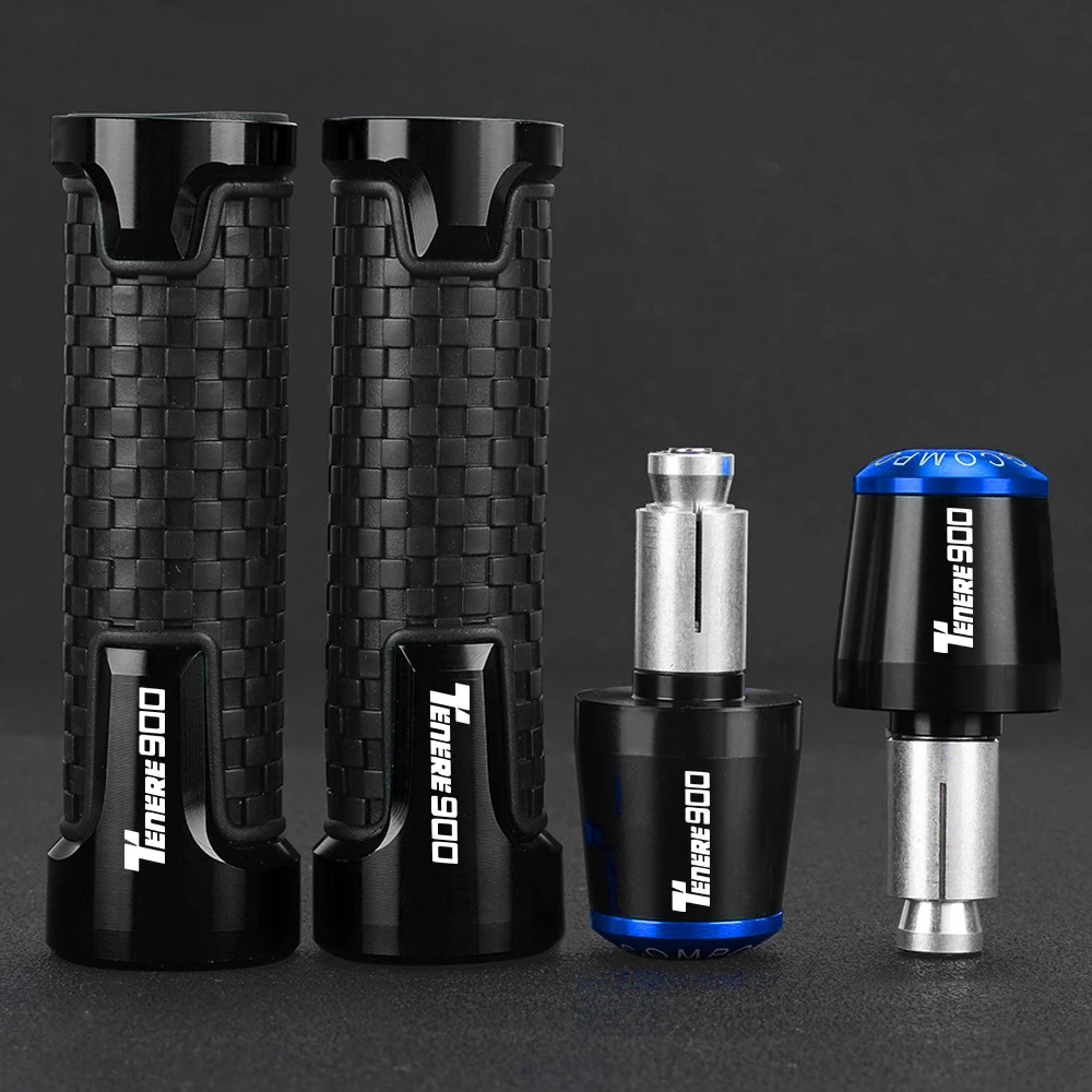 Motorcycle CNC 7/8'' 22MM Handle Bar Cap End Plugs Handlebar Grips FOR YAMAHA TENERE900 TENERE 900 2019-2022 2021 2020 2023 2024