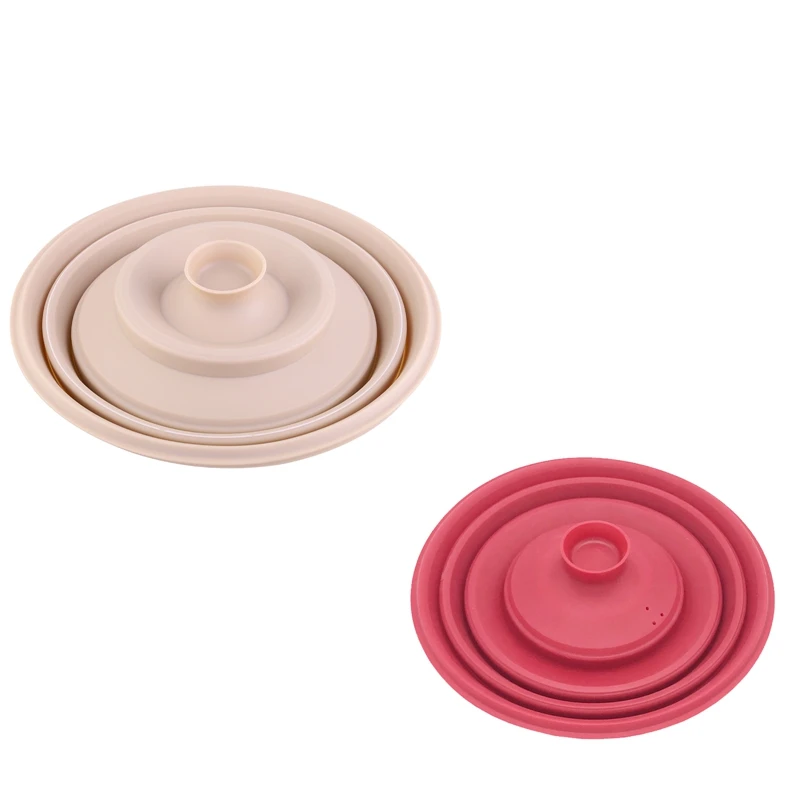 

1 Pcs Collapsible Microwave Food Plate Cover,Silicone Stretch Lids,Reusable Silicone Lid,Food Container Cover