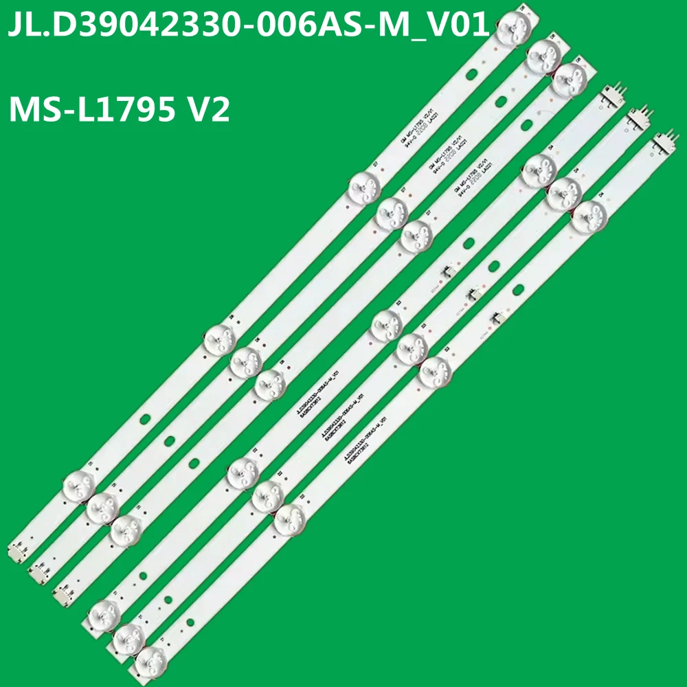15 шт. светодиодных лент для H39D7100E F40D7300E LE40F9000CF CX390DLEDM TF-LED39S62T2 TF-LED40S82T2 MS-L1795 V2 SJ.CX.D3900402-3030DS-M (art.: 3920cf1d4a068) - 3920cf1d4a068