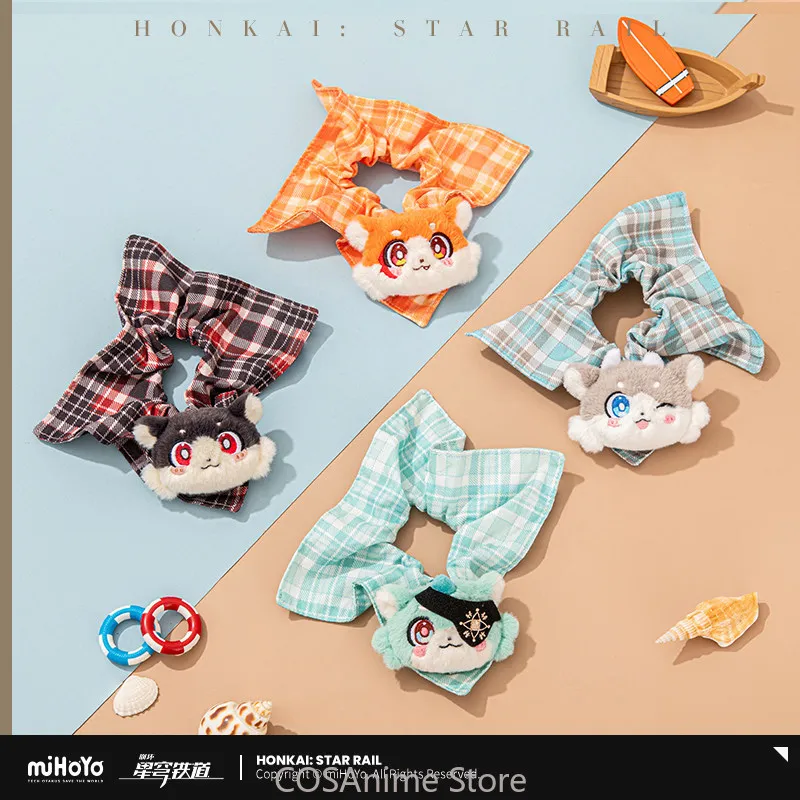 Фото Плюшевая резинка для волос/повязка на голову Honkai Star Rail AWOO Series Chimaera MiHoYo, аниме-аксессуар для косплея, рождественский подарок №2