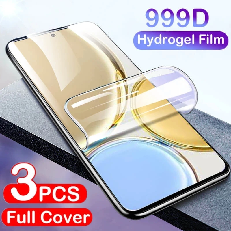 

3PCS 9H Hydrogel Film For Huawei Honor 7A 7C 7S 7X 8A 8C 8S 8X Screen Protector Film For honor 9A 9C 9S 9X 9i 8 9 Lite film
