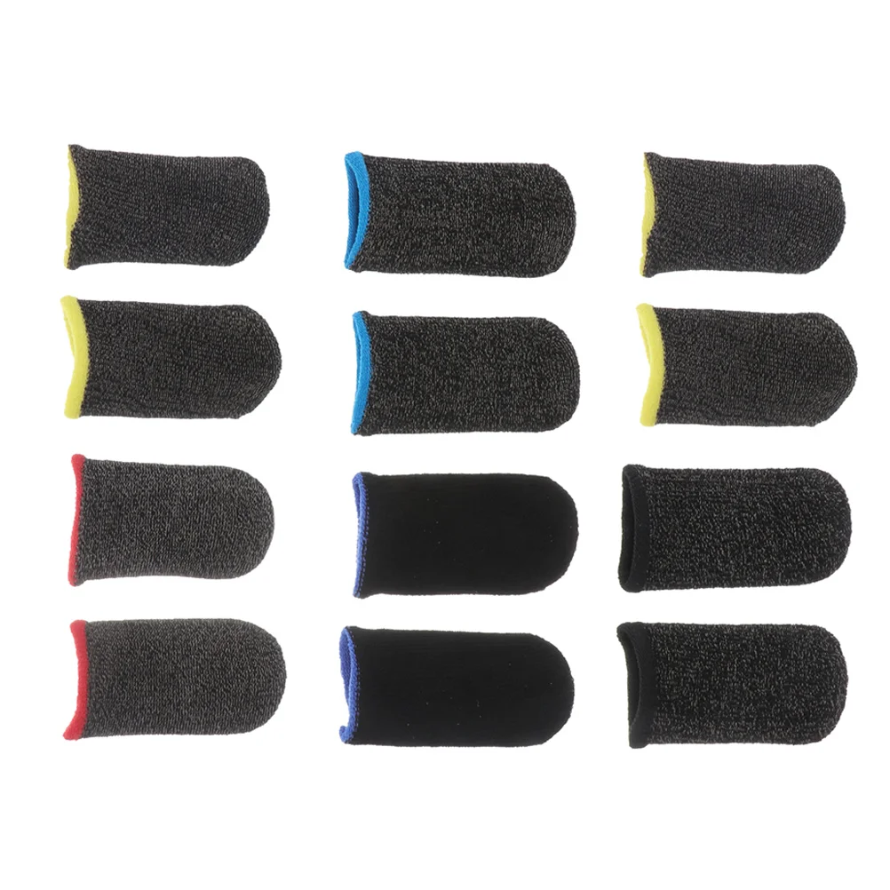 

Finger Sleeves Sleeve Gaming Thumbgame Mobile Sweatcover Anti Touchscreen Cot Touch Screen Cutting Guard Games Breathable
