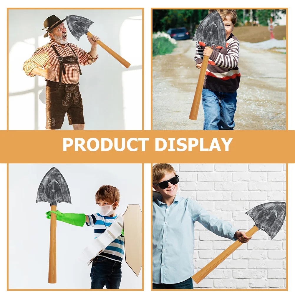 Gnome Spade Dwarf Pickaxe Prop Игрушечный костюм Шлюпка для детей на Хэллоуин