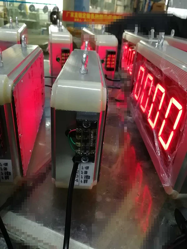 Светодиодный электронный индукционный счетчик 4-значный цифровой трубчатый