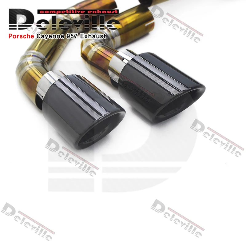 Выхлопная система Yooking для Porsche Cayenne 957 3.64.8T 2006-2010, титановый катафлюксный выхлоп с даунпайпом (art.: 3920da3fc54fe) - 3920da3fc54fe