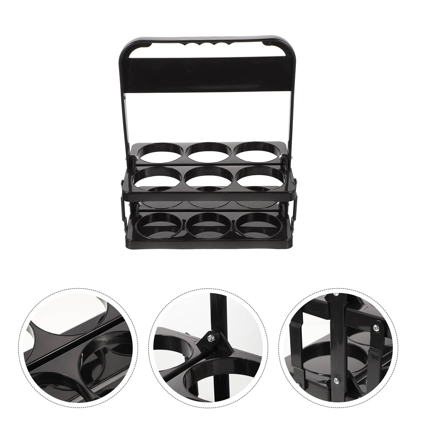 

Folding Kettle Utensils Sports Water Bottle Rack Storage Racks Countertop Cup Holder Pp