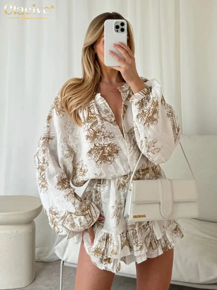 Женское платье Clacive с принтом