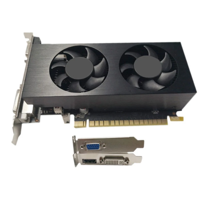

Новая Видеокарта Gtx 750 4 Гб бит GDDR5 Geforce для настольных ПК Компьютерные игры HDMI-Совместимость + интерфейс DVI + VGA Видеокарта