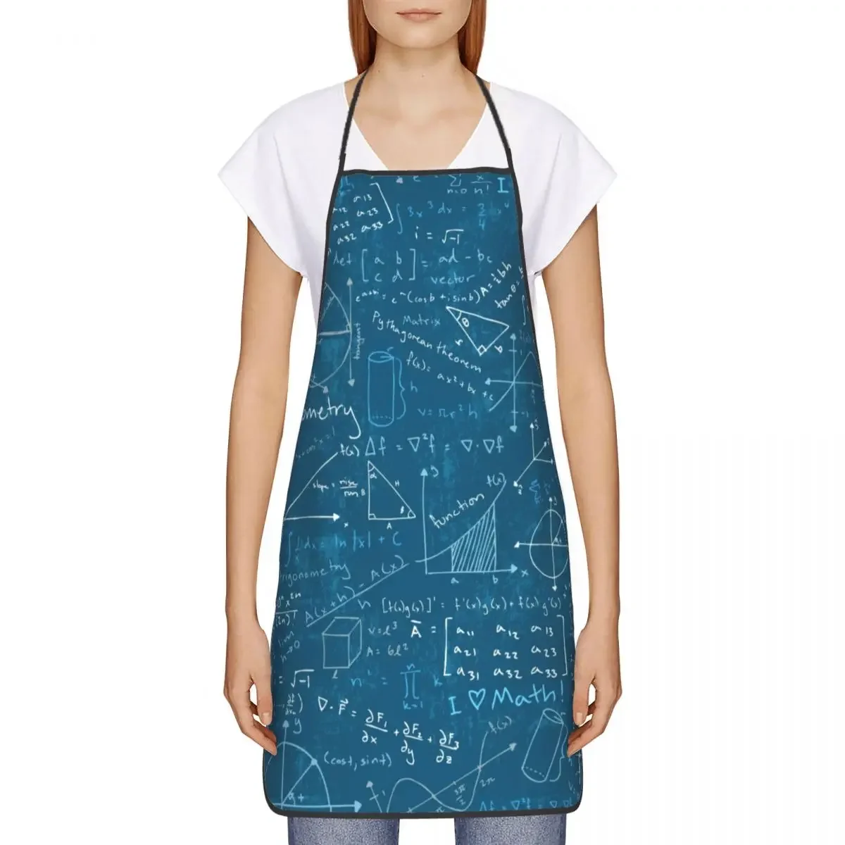 Нагрудник для занятий математикой фартуки учителей мужчин и женщин взрослых