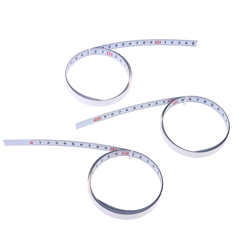 

1/2m Woodworking T Track Tape Measure 13mm Width Metric Self Adhesive Scale