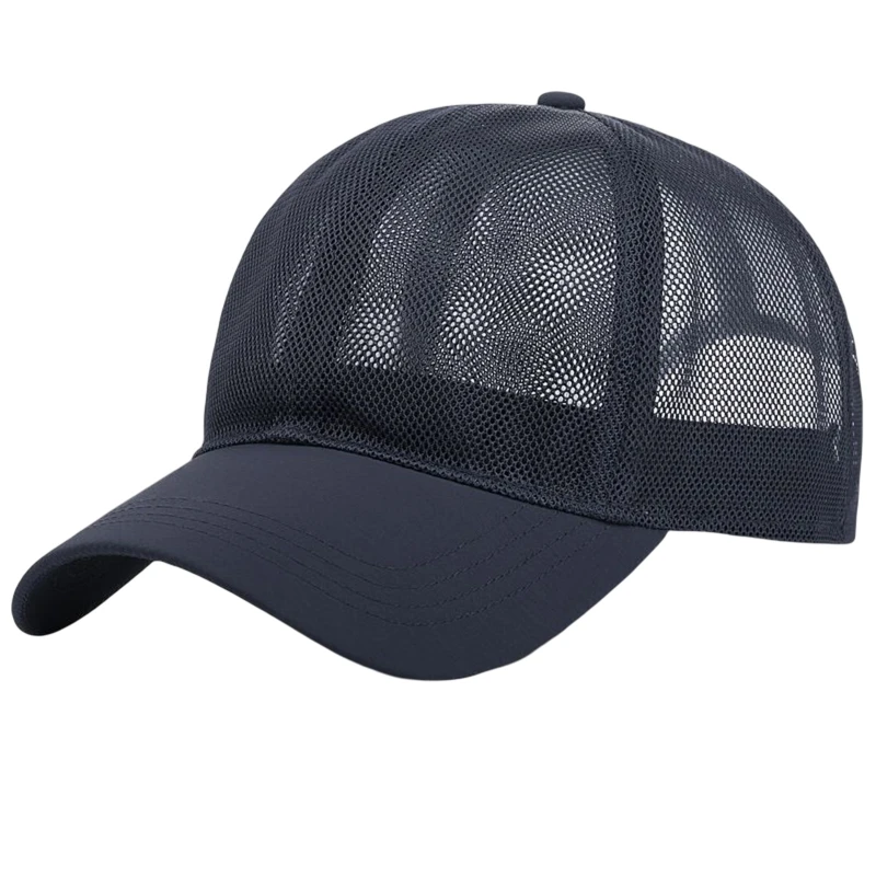 

Sturdy Brim Convenient Firm Quality Adjustable Comfortable Full Mesh Outdoor Sunshade Sports Cap