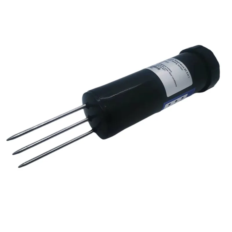 

Handheld With LCD Screen Instant Reading 3 In 1 Soil Temperature Moisture EC Sensor