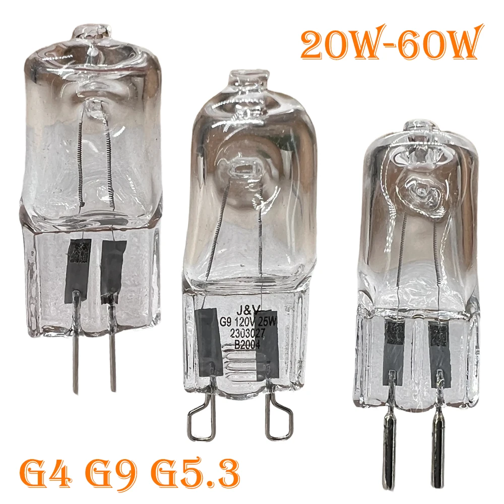 

Галогенные лампы G4 G5.3 G9 20W 28W 35W 40W 60W