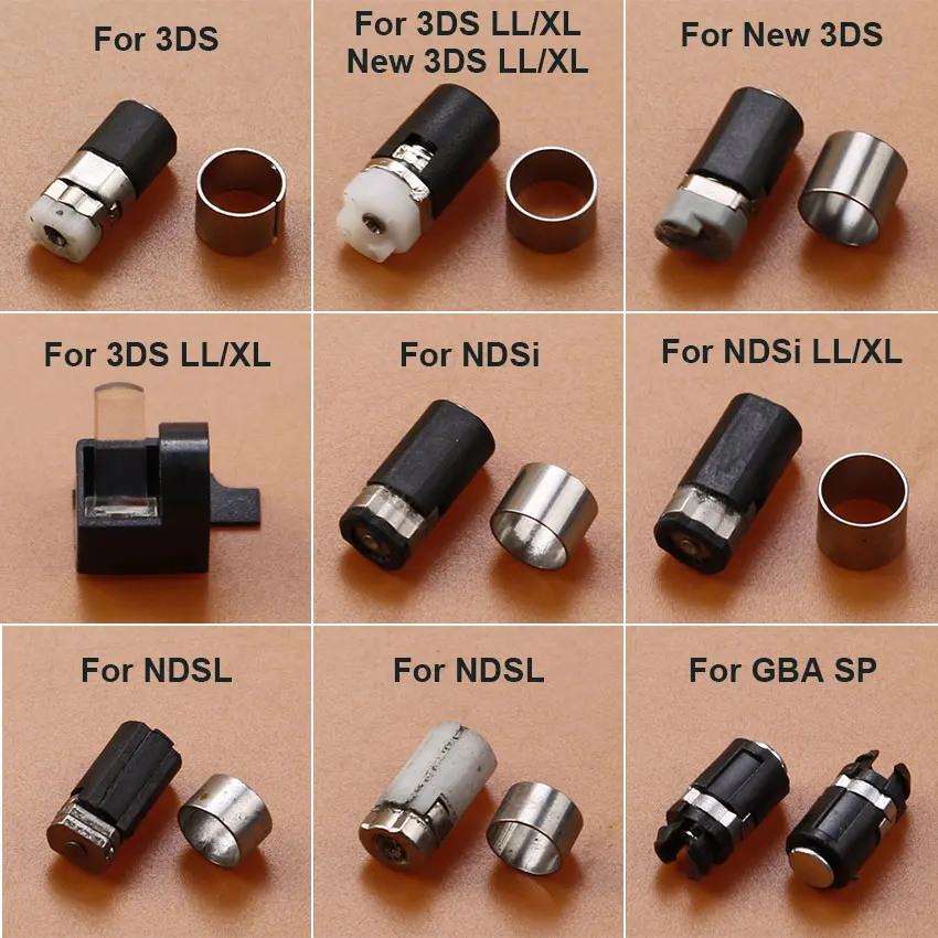 

JCD 1pcs Hinge Axle Shell Repair Parts For NDS Lite NDSL NDSi LL XL GBA SP For 3DS New 3DS LL XL Replacement Rotating Shaft