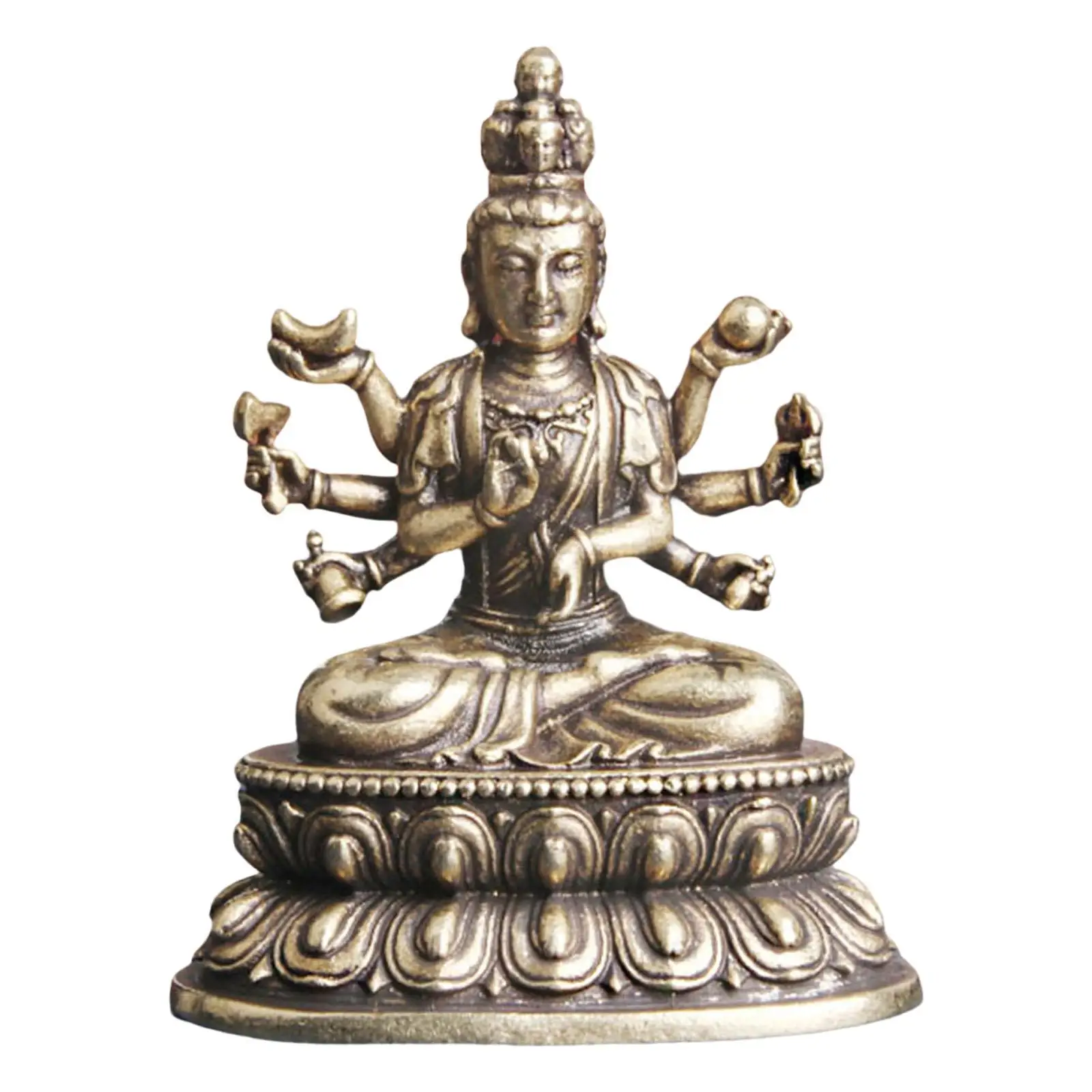 

Маленькая буддистская статуэтка, статуэтка для украшения гостиной, дома, офиса