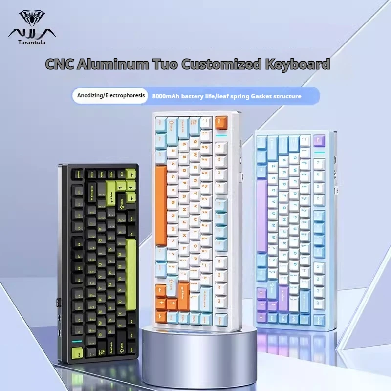 Механическая клавиатура Tarantula M75 алюминий Tuotuo индивидуальный готовый продукт три