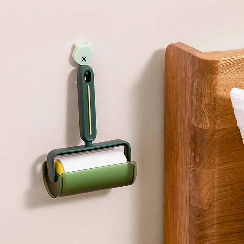

Sticky Lint Roller Fluff Cleaner Remover with Cover Peelable Dirt Sticker Sticky Peelable Lint Roller gass
