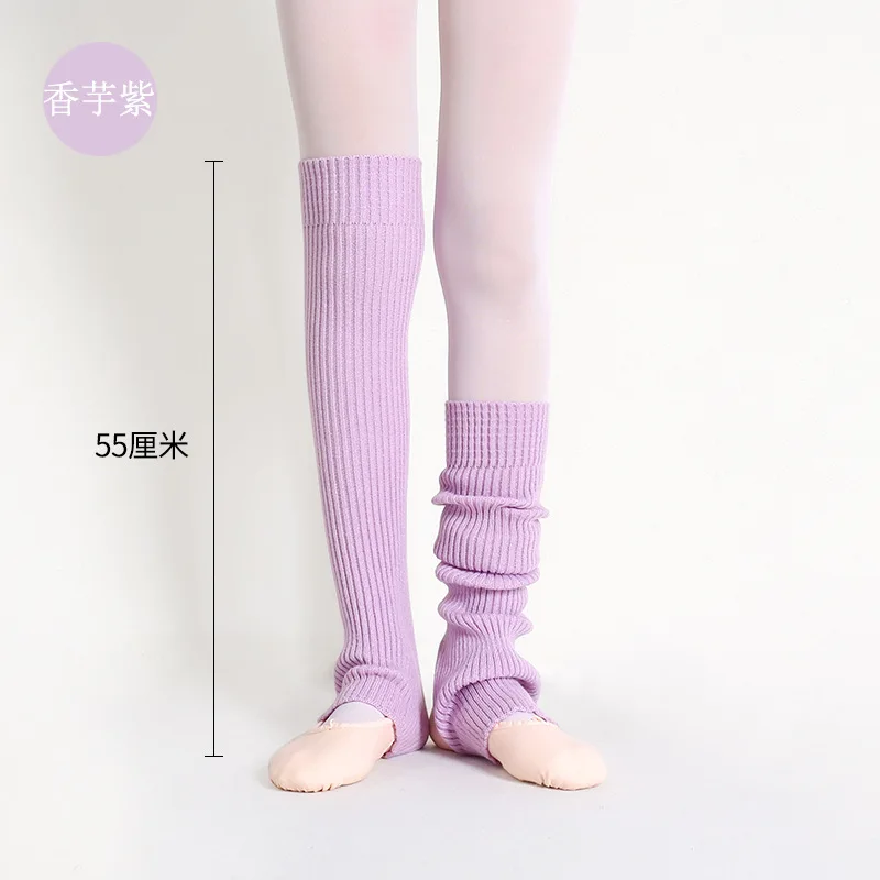 Children Adult Ballet Leg Warmers Teenager Yoga Knee Latin Dance Leg Cover Knitted Sports Protective Foot Warm Socks