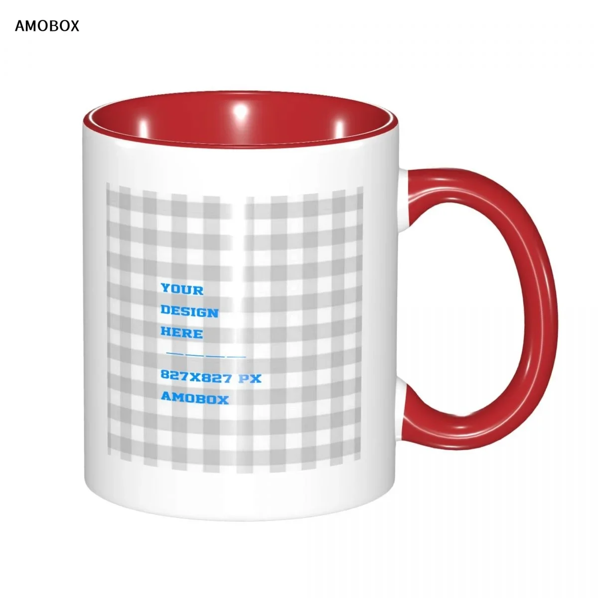 Фото Кофейная кружка AMOBOX-Custom, добавление собственного текста, фото-логотип, использование в спальне, гостиной, кухне, столовой №3