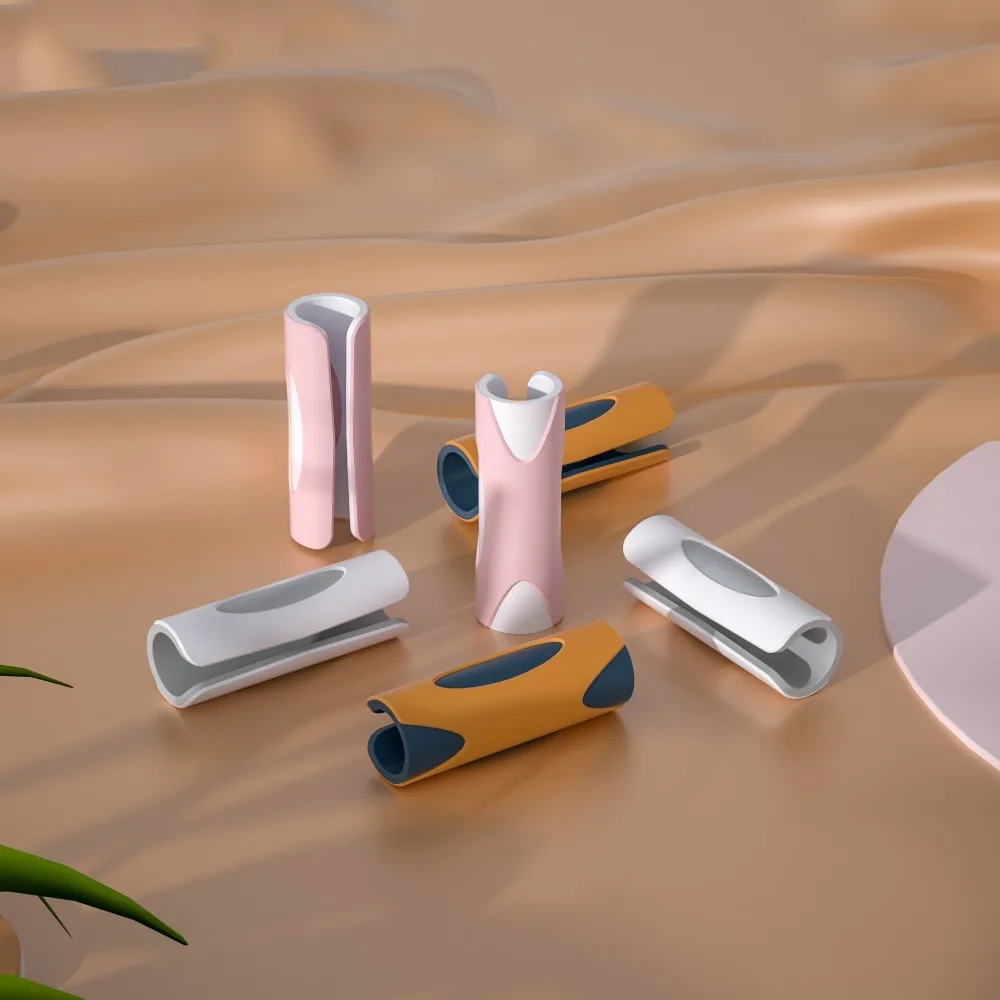 

White & Grey Bed Sheet Gripper Simple Soft Needle-free Angle Fixer Traceless Non-slip Bed Sheet Clip Bed Sheet