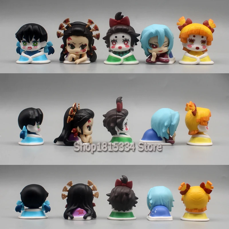 Экшн-фигурки из ПВХ для рассекания демонов 5 см