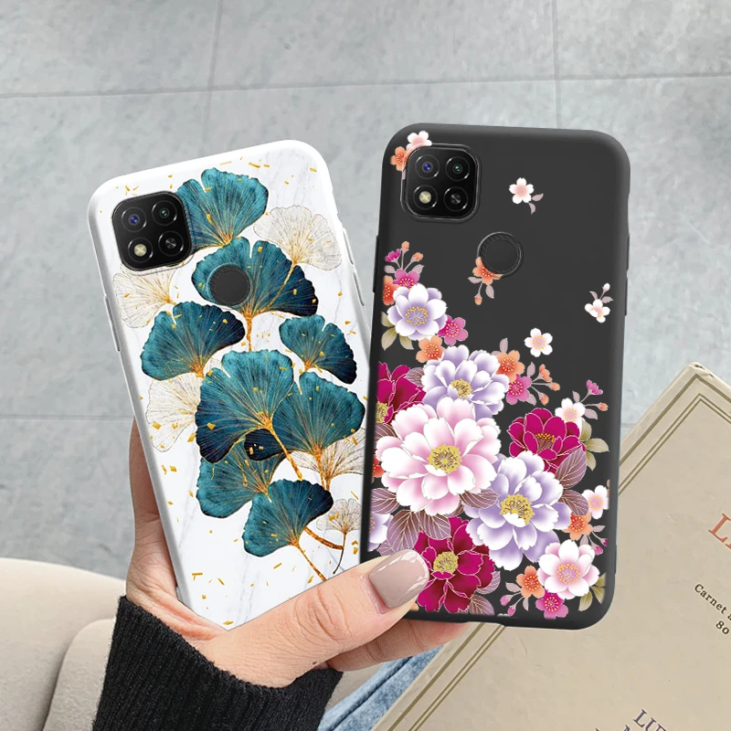 Защитный Мягкий чехол с банановыми листьями для Redmi 9C 9 NFC 9A T телефона Модный