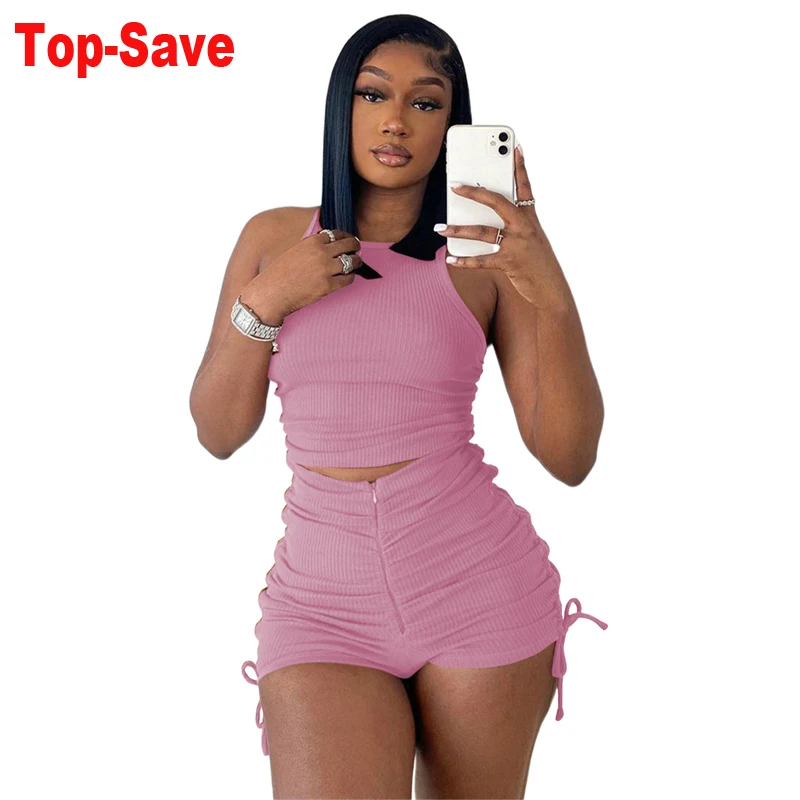 

Женский комплект из двух предметов, лето 2022, хлопок, Винтаж, бохо, большой размер, рубашка с завязками и рюшами, высокая талия, шорты, наборы, дропшиппинг