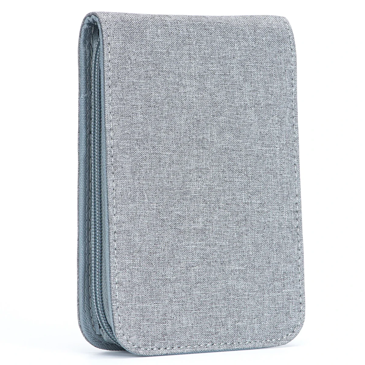 

Чехол для ручек Asvine, искусственная кожа, черный, серый