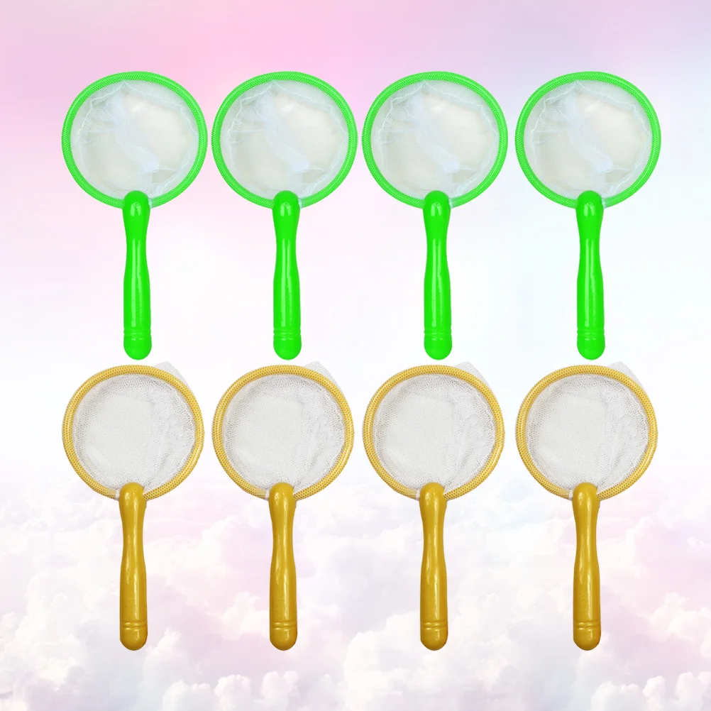 

Net Kids Toy Bug Catcher Nets Mesh Mini Catching Brail Hand Youth Pool Toys Children Landing Game Catch Aquarium Removable