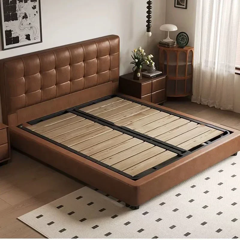 Фото Креативная красивая двуспальная кровать Queen Elegant European Luxury King Frame Bed Stores Sun Salon Muebles Para El Hogar Salon Furniture №5