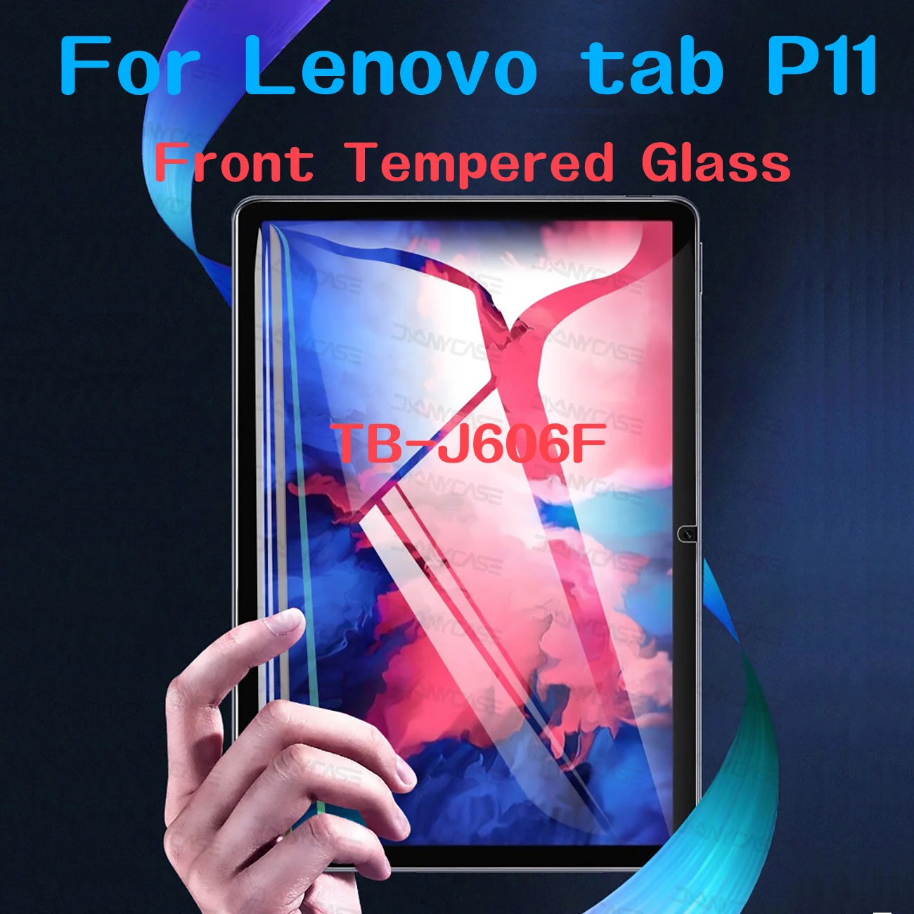 

Front Tempered Glass film for Lenovo tab P11 TB-J606F/M/N tempered Screen Xiao xin Pad plus 11 10.6 HD Clear Protective Film