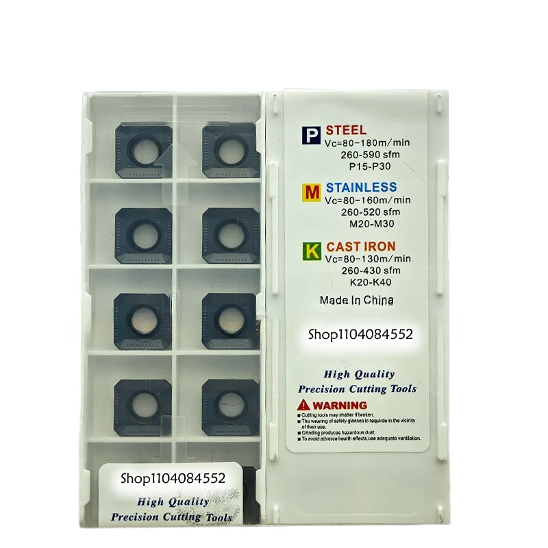 Оригинальные квадратные фрезерные твердосплавные вставки SEKT1204AFTN-XM LF6018 LDA общего