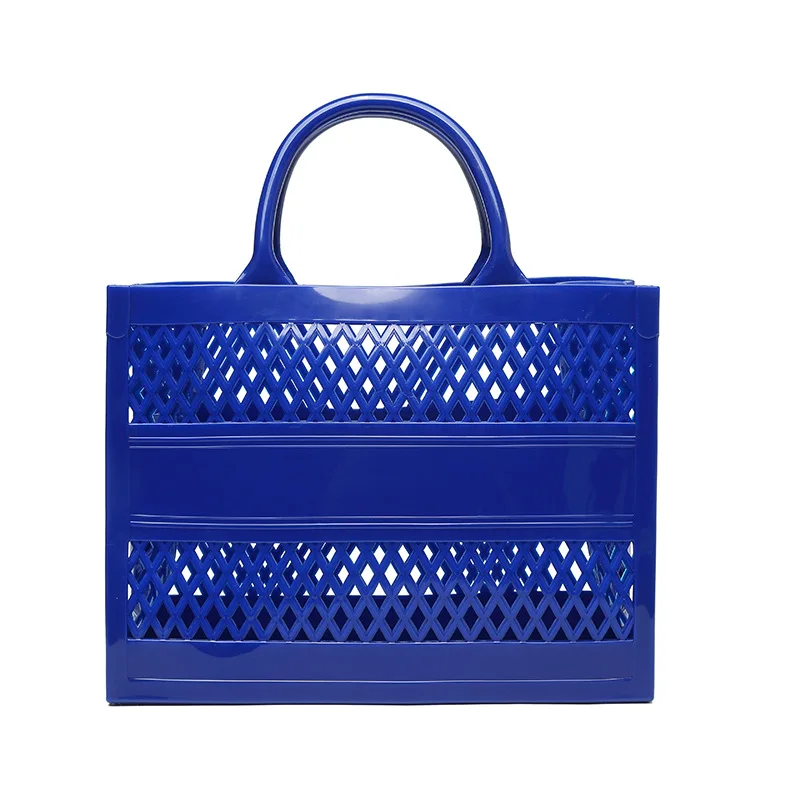 Новая модная женская сумка на плечо из ПВХ роскошная дизайнерская однотонная