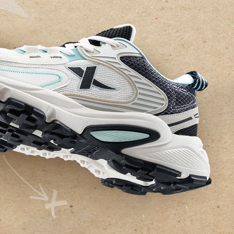 Xtep Juechen 3.0 Running Shoes For Men Breathable Mesh Jogging Men's Sports Shoes Vintage Leisure Male Sneakers 877119110025