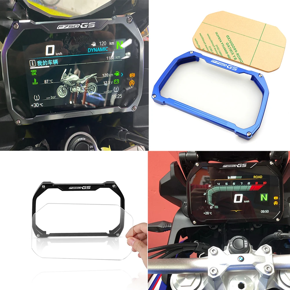 

For BMW F850GS F750GS F750 850 GS 2018-2022 Motorcycle Aluminium Accessories Meter Frame Cover Screen Protection Sun Visor Parts