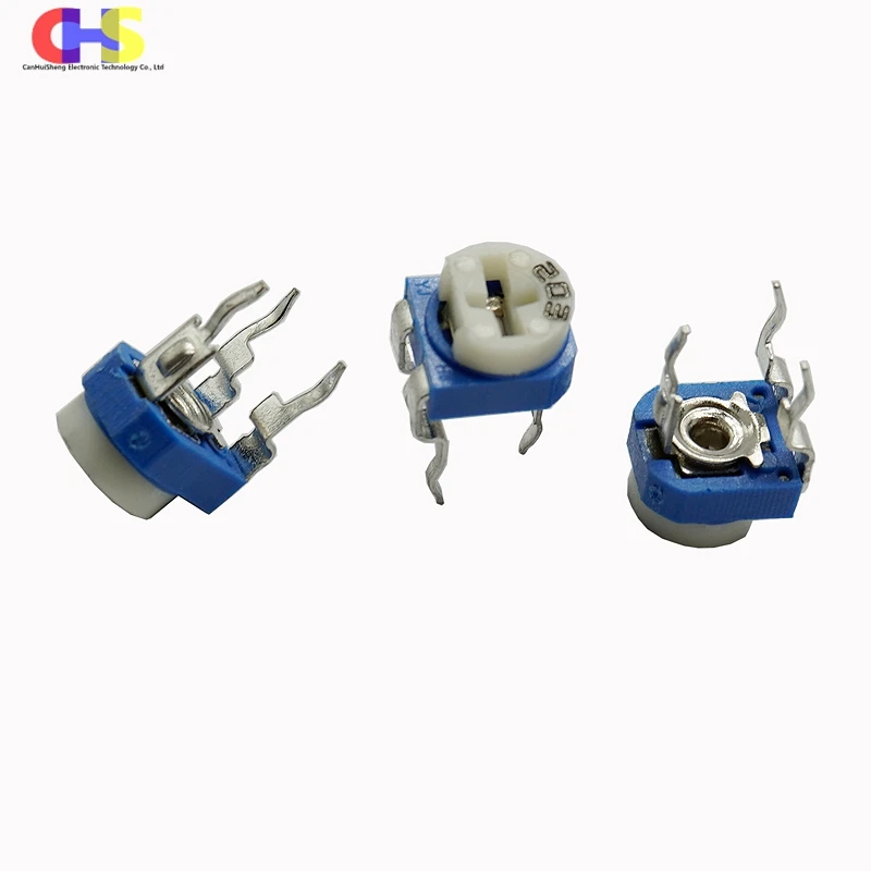 20PCS переменных резисторов RM065 RM-065 100R 200R 500R 1K 2K 2.2K 5K 10K 20K 50K 100K 200K 500K 1M