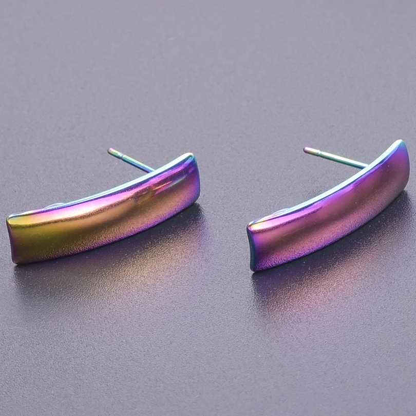 2 шт./лот (a пара) Модные серьги неправильной геометрической формы с эффектом