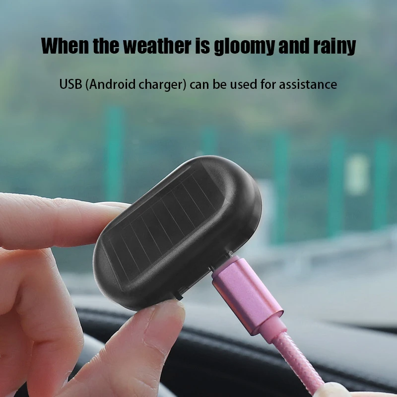 Универсальный Предупредительный Сигнал На Солнечной Энергии Со Стробоскопом