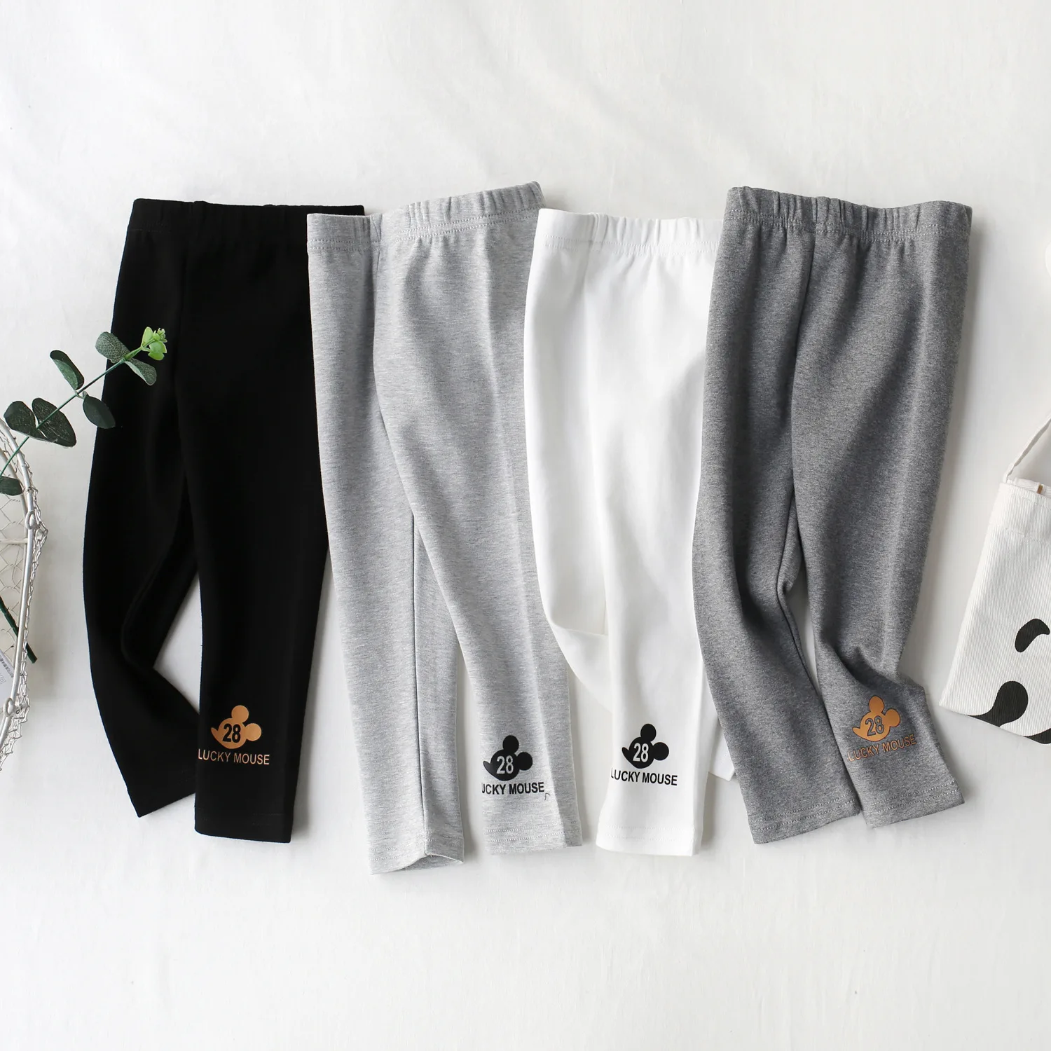 

Children's Wear Girls' Leggings 2023 Spring and Autumn New Children's All-match Pants Outer Wear Baby Elastic Trousers