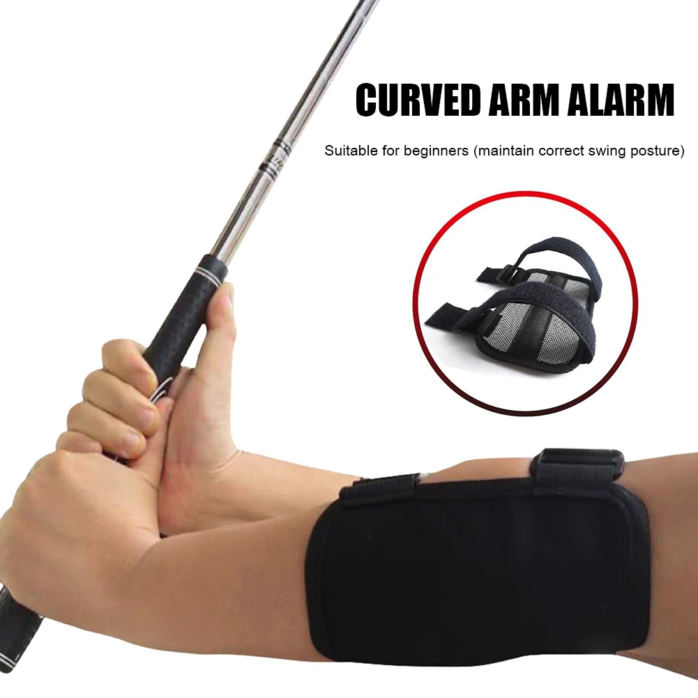

Swing Practice Correction Belt Golf Corrective Alerter Arm Bending Elbow Brace for Outdoor Exercise Sport Decoration