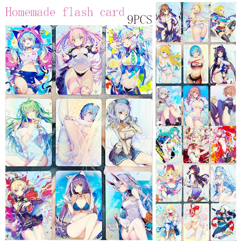 Diy самодельные 9 шт./комплект Ram Kitagawa Марин аниме персонажи Бронзирующая Коллекция