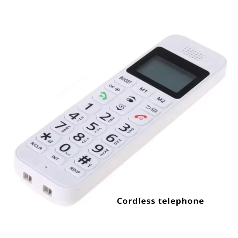 D1018 портативный цифровой беспроводной телефон с ЖК-дисплеем и стабильным