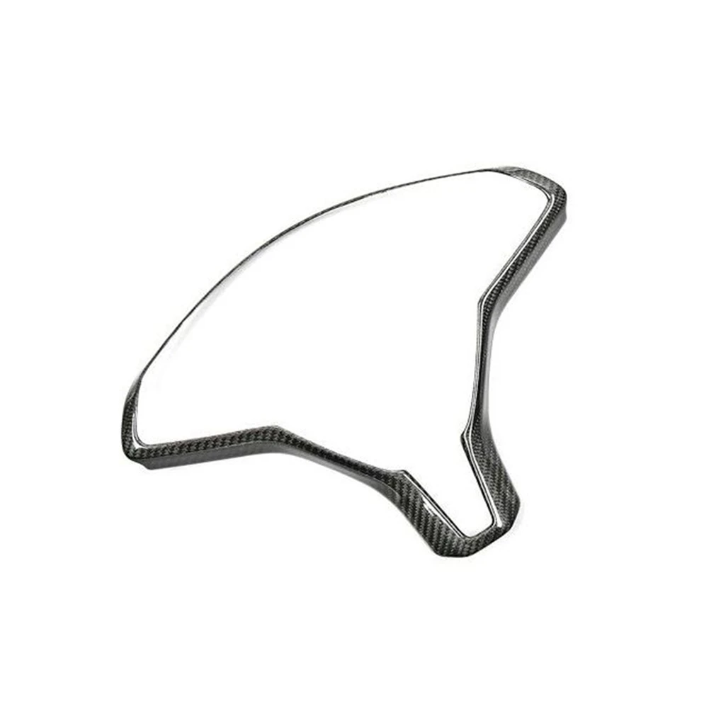 

Car Interior Cover Carbon Fiber Steering Wheel Protective Frame Patch Trim for Tesla Model Y(Carbon Fiber Pattern)