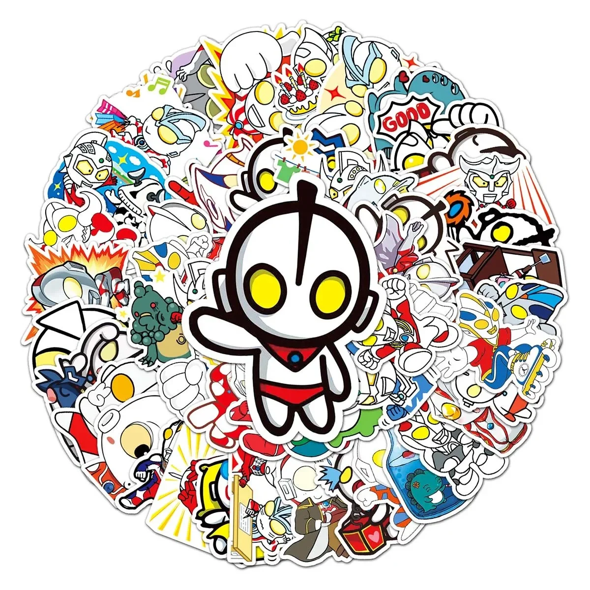 

50/100/200Pcs Cartoon Altman DIY Graffiti Decoration Skateboard Fridge Laptop Thermos Cup Waterproof Stickers
