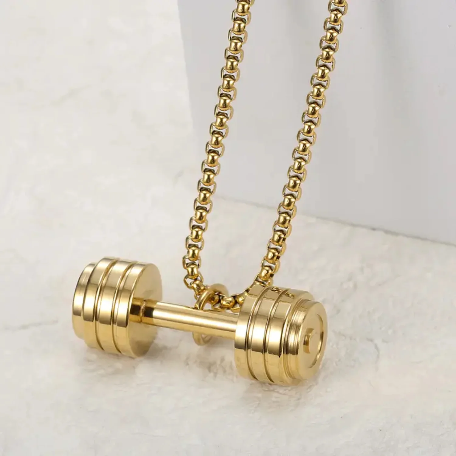 Мужская модель из нержавеющей стали-Уникальный дизайн для фитнеса