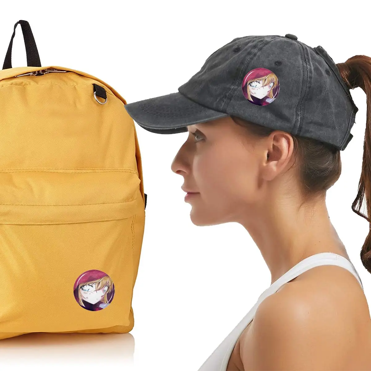 Мягкая булавка 59 мм в виде детектива Конана хайбары искусственная японском стиле