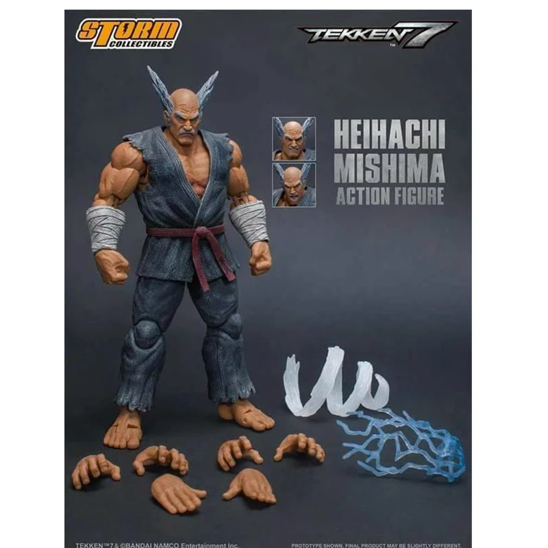 

Storm toys 1/12 Tekken 7 TEKKEN 7 COLLECTIBLES HEIHACHI MISHIMA Action Figures Assembled Models Children's Gifts Games